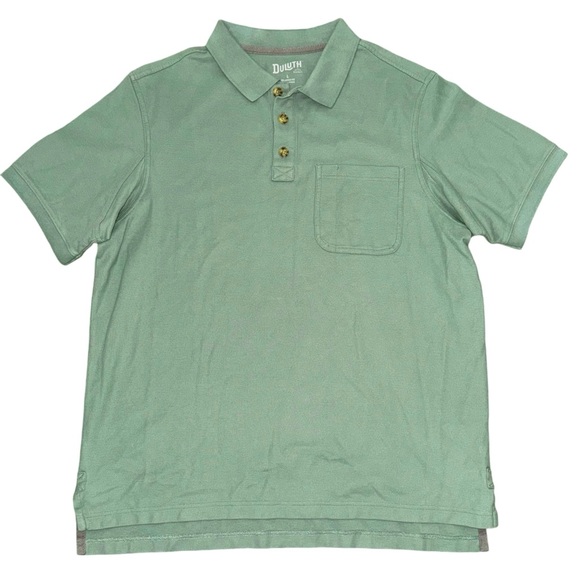 Duluth Trading Co Other - Duluth Trading Co Size Large Relaxed Fit Green Polo Shirt NWOT (never worn)